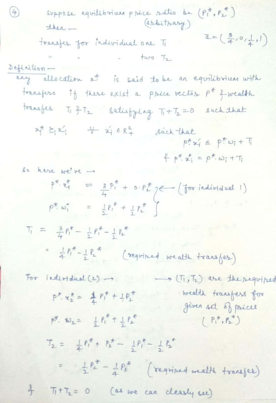 thamt one T -uro T Delinition- aur is said to be an equilibrium uitん allo cath, = 3 Pi + o.PL2← 7mindǐ버dual 1) For indiridu a