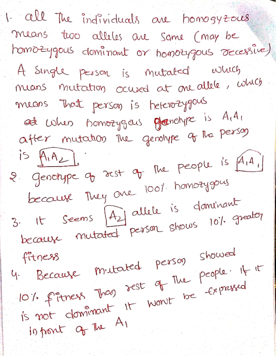 iall the individualsahomosyrous means tooallalasa Same (may be us cessive) Single peaso s mutaked ulch allele luc means duS i