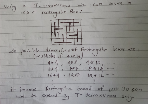 T- tehraminocs Bou! rectangulae Co ver COn we ed do posuible dimenasiong of Rectargukr Cmy hieles of 4anly 4*4, 4 &4* 12, 84