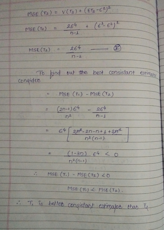-264 MSE (Ta) out the bedt conssfant etimhc considee (2n-1164 n2 264 n-I D2 (n-) (1-32) 64 4 o MSE (T) MSE (To) This bettee