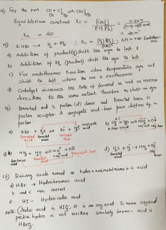 - 飞aj p @syo-lon) k,c 40 a Adde hen For endothermic 五eactou shift te left where the rxn is exotherwvic Catalyst ricreanes版hat