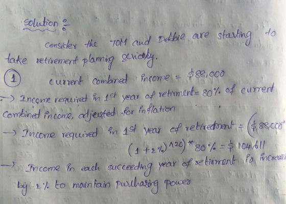 Ms Eolution staving Censides the TOM aud Ddbie are tate vethement plannig seicy current combral income 2,000 Income reguired