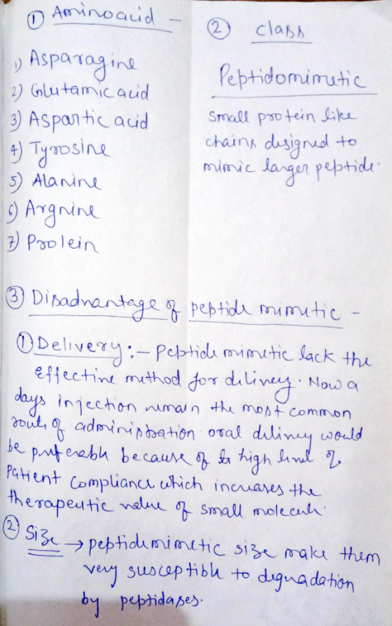 Aminoaud clab btidomimuhic Glu tamc aud chains dhsigruol to mimic lange pephidu 5) Alamn 17) ppolein 2.