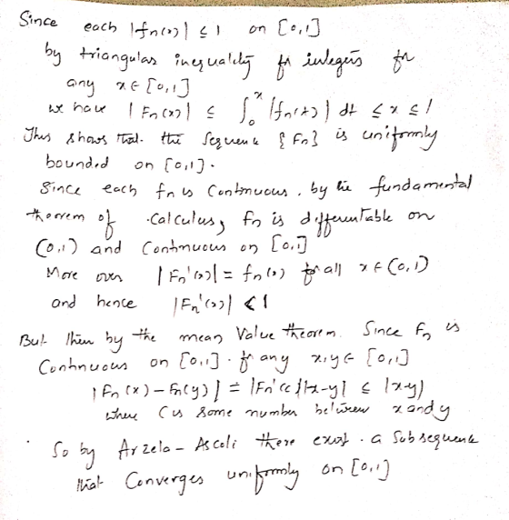 Since each fn C, any eo, hromefyun fundamtal Sezu boundd Since each fn Contmucus, by erem fis d Cal Culus Conand Contmuous on
