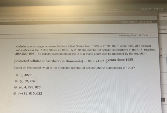 Carnes athpathways.ma adeba Remaining Time: 01:33.36 Cellular phone usage increased in the United States from 1985 to 2010. T
