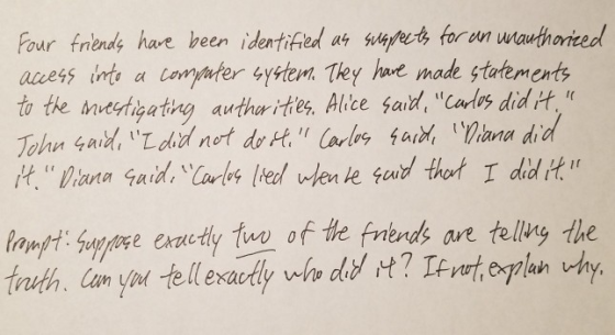 Four frends have been identified at sapeet for un wauthoriced access into to the metigatihng authrites, Alice said, Cados di