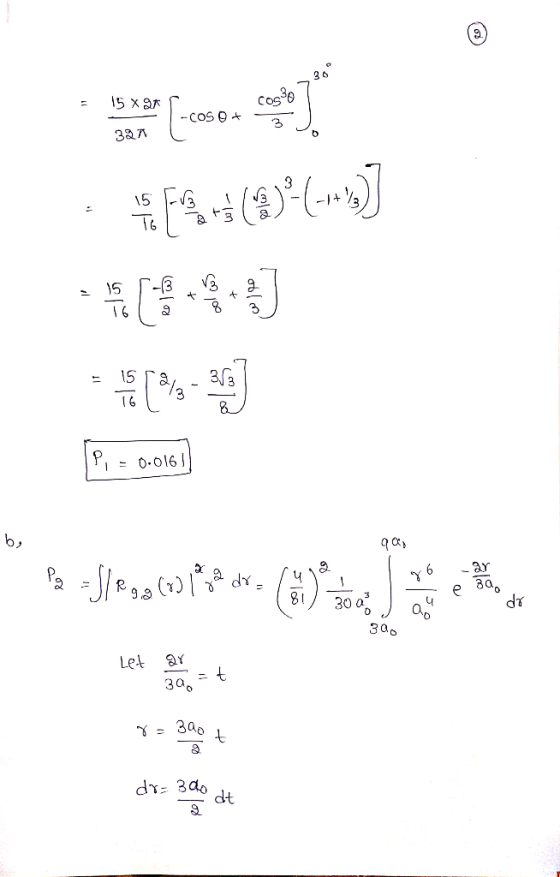 2 0 Cos Coso 32 ㅈ 15 63 1 6 b, зао 81ノ300 За Let 의=t Зао Зао t dy: 3do