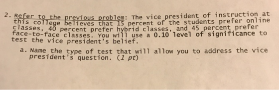 2.噐 ret TeheËrmous probl鍔percent of resident : The vice president of instruction at this college believes that 15 percent of