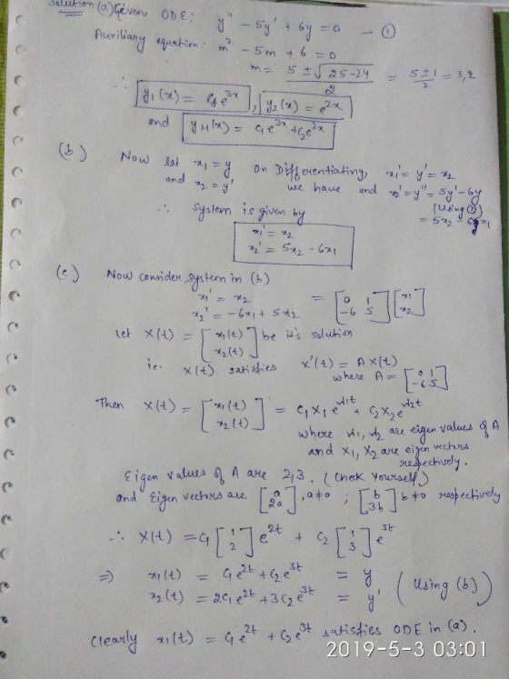 arn Systeniven b 지_n2. dit 2lt) 3 2t using (b) 2ヒ 2019-5-3 03:01