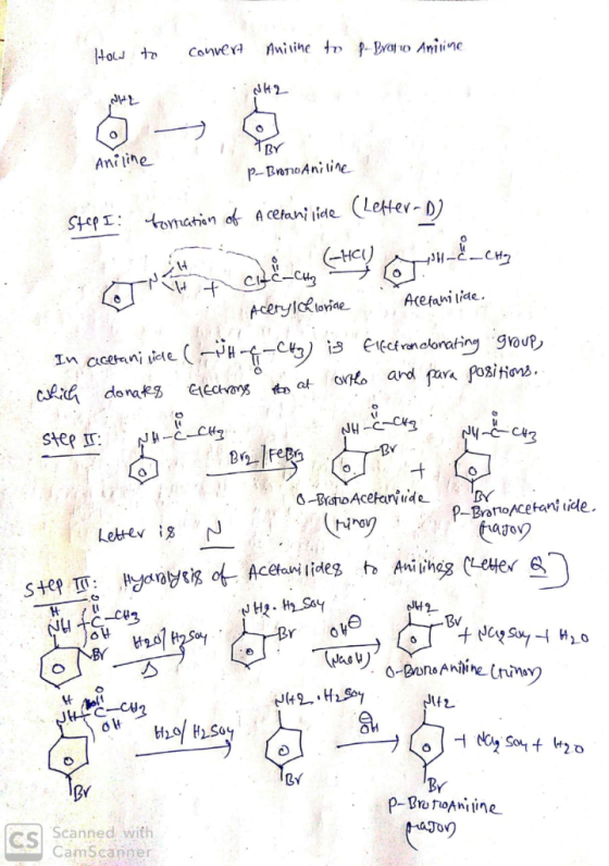 Hot conve Byine H2 BY Aniine Acerylatoviae efa/hi liae. BY Y OH BY C--Cu2 Ov BV Scanned with CamScanner CS