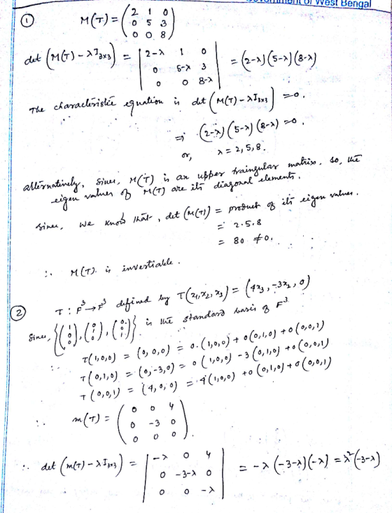 ILu vWest Bengal s-> 3 08 λ=2, 5, 8 . Mrn 2.5, g 80 3 ntu αλ