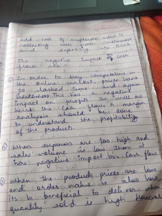 elASSAACe Date Peoe add cost enupeoyee nho is celleetiog and Cushomers Bank cash LOm The hegabive inpact Cash are rave compe