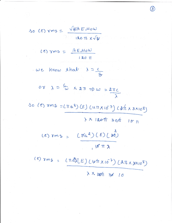 Le yms 120 Π we know that 36