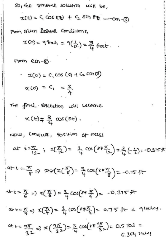 SO, he enerae Souetin wil be Frm 9ien Žoiral Corditons, ) feet Fm een- C Cos Co) t C Co) The inal euletion oi become IOU, Cmp