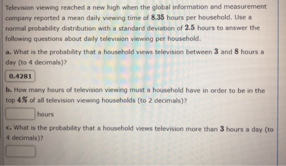 Television viewing reached a new high when the global information and measurement company reported a mean daily viewing time