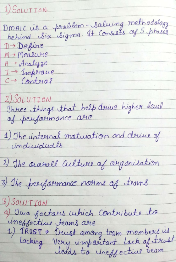 SOLUTION be himal Sig sigma t Cansists of 5 phases Definie AAalye 2 SOLUTION Ahnee-thing that help duine highen Jaul 4 The un
