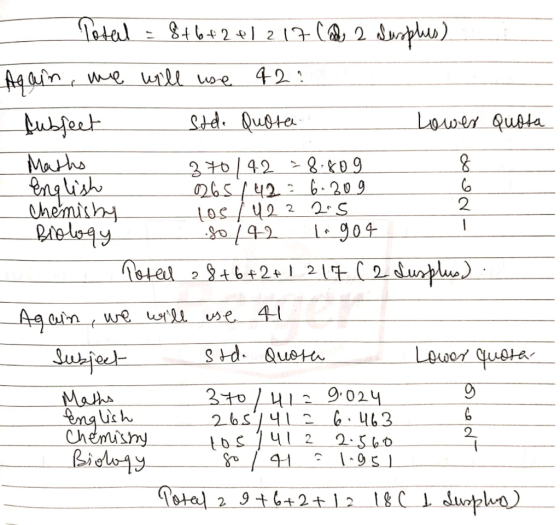 Tetal 42 w l we bujecet Std. Quota Loaoer Quala Marhs 3 t0/42 65/42 LoC/42 engish Ohemishy .209 * 2 2 904 etar Sb2121( 2surpl