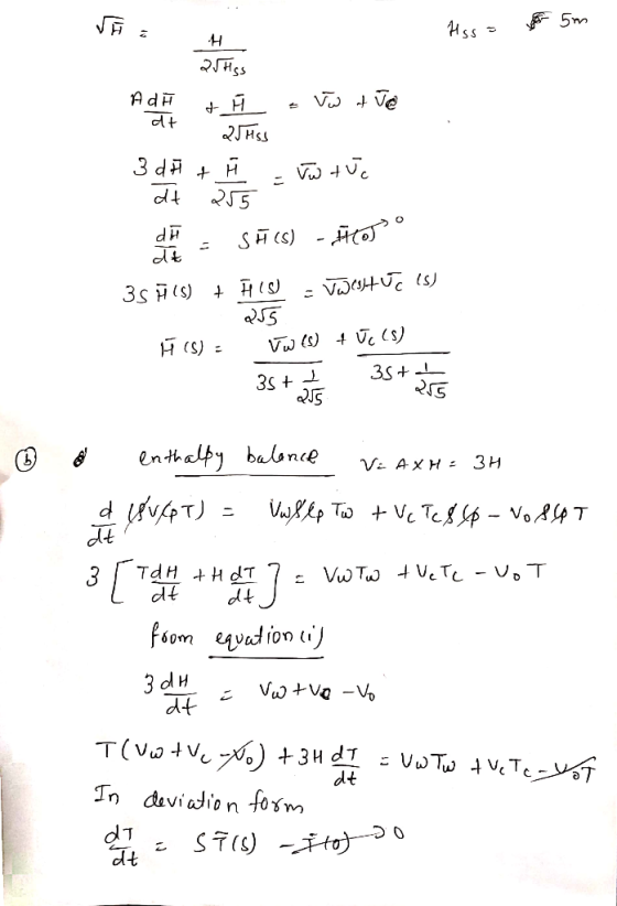 Vw Ve AdH H 3 d + C d H 3s H(S) 3S+ 3S enthalty balonce 3H Vp Ta Vc TegIp - V0AT 3 Tda TdH HdT fsom yadion i 3 dl H dt VwVa -