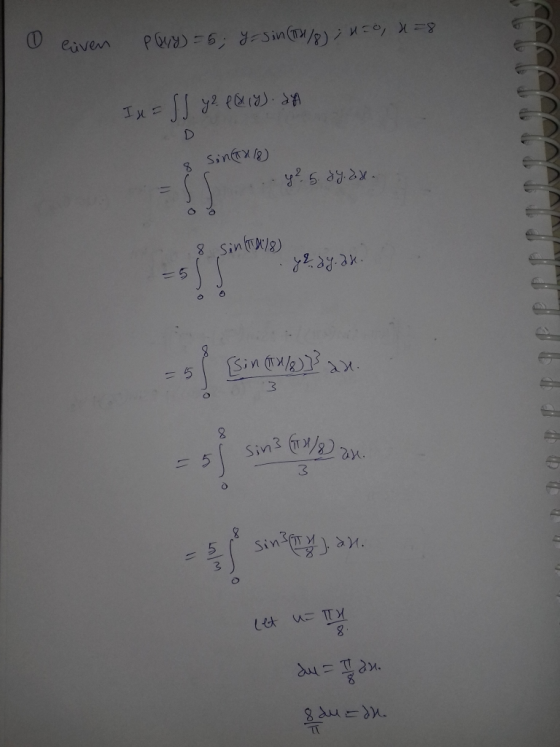 ivem sin g sinR) 5, sin164) aX. 3 3