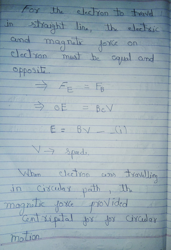 on electron. . This he equal and opposa ae du ov ided 0