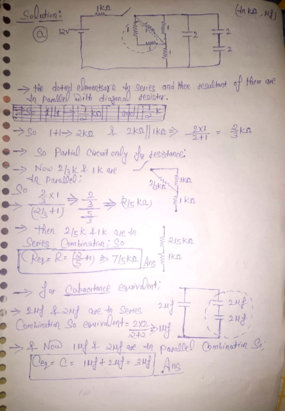 ko Soludion ー2 2. 2. . → He dottgl elementsare 4g Series and Men desultant of them, a e ·→ So fatnO ciecuit only ela,desistan