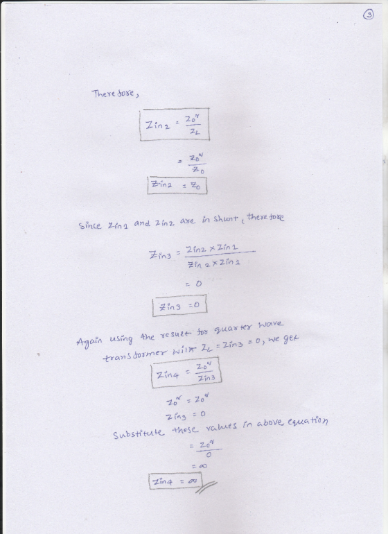 These dose Zin220 71 sinte na and Zin 2. ase. in shuwnt there tose ヌin3 0 af Substitute these. vcUues /n above equa ten