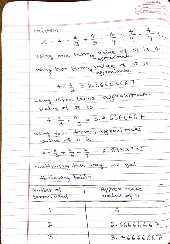 Date 3 5111 approxi 千-4--2.. 6 6 666667 凸 xmete usiny three tems, apgro 4-43.4 666666 2 2. 8952 381 Cownu mumber APPTOR value