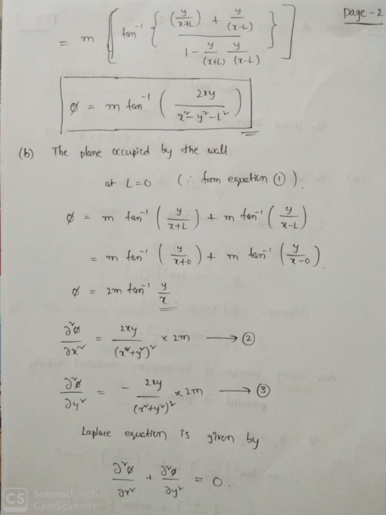 page-2 (T-L) (mL) (t-L) 2xy (b) The plane accupitdby the ll R-L