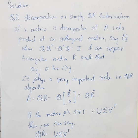 Soludchion ecom position or Simply, QR f ㄒ 0
