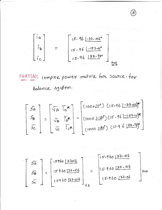 15. 96 Lshow PARTLb), (omplex.powes mahtix fo允soance.for Balance sy en. |(loo ole*) CIS, 9 6 1.33.oer 「Tria米1 100 0 5A Sp Sc