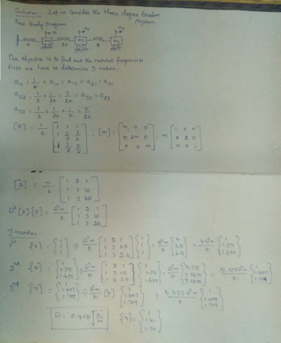 Stem re 2 Firs we hawe to determine D matrin m, o e o m 1 3 1s 3 25 5.5 b.S 1も25 5.37so.ぐ! 1.b7s 3 2.9 19.1875 5-523 -m t-v