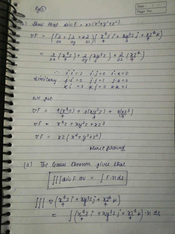 Date :l Page No. Mone prBved 4