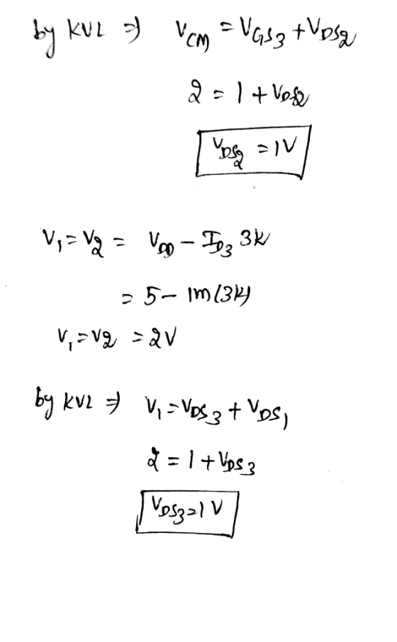 kUi Vcm Vgs3+Vo 5- Im(3) by kvi 7V>V3 t Vos