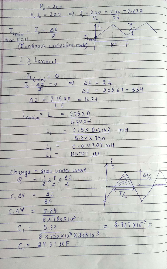 15 i n In oninous canduction made 5.34X f 275X0+2142 5.3x 150 Li- mH Chag area under e 8-f 3-4 AV53