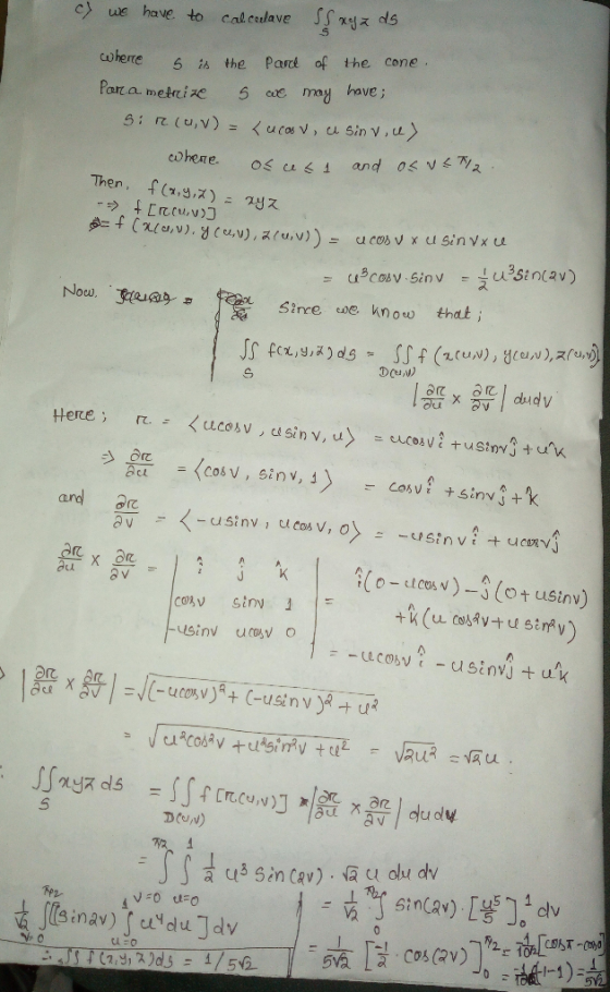 coherre s i the Pard of the cone cohere. Sire se know that j and acu D(UN) J言q3 Sin CQv)·@t1 olu dv, Fp2-