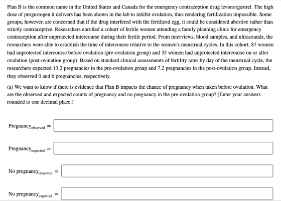 Plan B is the common name in the United States and Canada for the emergency contraception drug levonorgestrel. The high dose