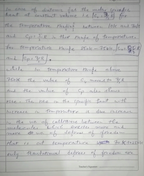 aud hbe eh temperat uY a bove ihe The 1O. ats C fe edon e Teachers Signature: