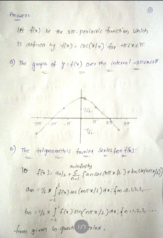 0 the intrva -3mexaT The graph of y 16 b) The nainAnity rtod