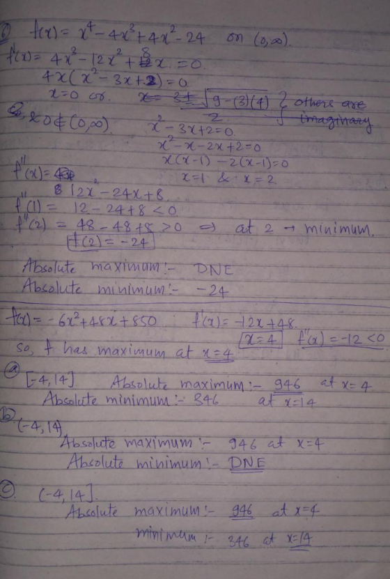 2 43 48s 20 2 minimum 0- olute maximum 9 Aacolsta hatlaimumDNE lut maximum 946 at 4