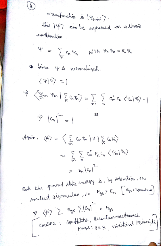avefunstin ind7 am be e osa line d anlkination n the But the Loumd Atk endy is, by defimilion EsEn pmallest eizenalue Guffith