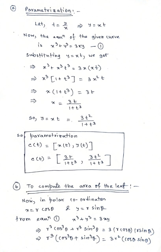 PaYamafri 군 ation, _ (0) substituting y=xt, we get 3 t NoW in l co- ordina