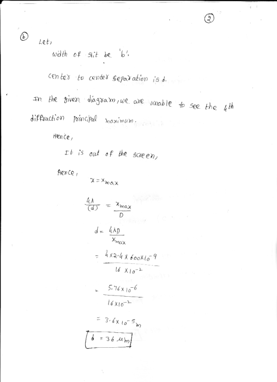 Let wdth of Sit eb centes to centes Gefad ation isd m Ae iven diagsame ae unable see the 4h Hen Ce, rt is out of the scen, f