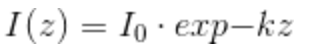 1 (z) = 10 . exp-kz