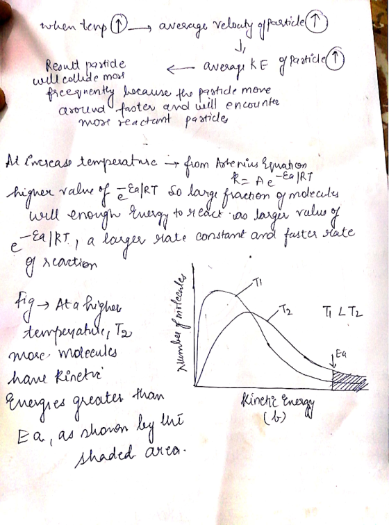 when tvpD→ aveMr Yel。ケ1Mek@ usll eno Mate constant amd fastu sate -うAta wose Moleeulo Ea kinet