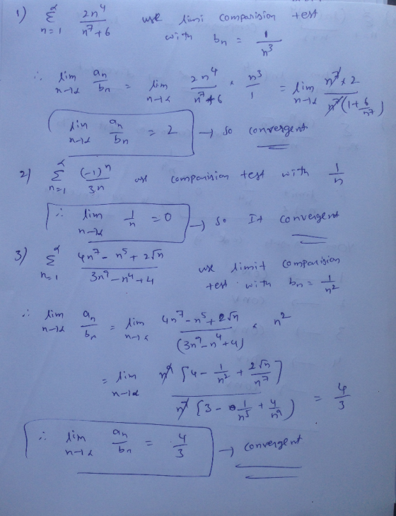 リぎ 2n 人iつi Companision +et 14 n6 bn im an 4 2り 3 Lim -1 nc J So bn Companinion test 3n fim Converget ns n NM F Y Co mpanision