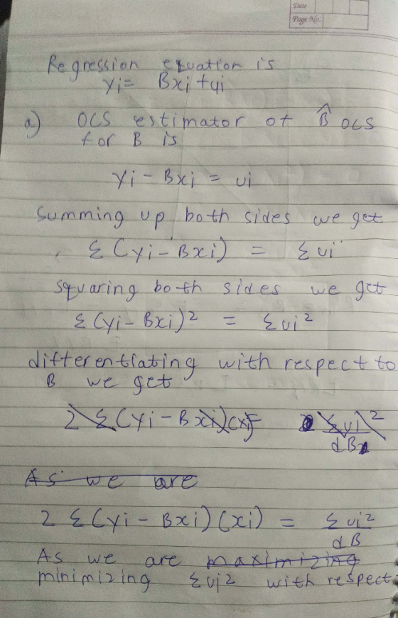 Date Tage No. cumming u p bo-th ve get varing bo-th Sides 1 2 difteren-tfating with respect to