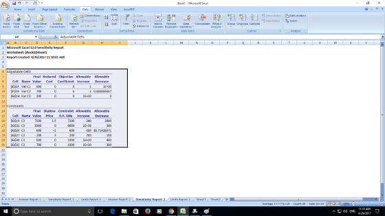 Bouk1 Microsoft Excel Home InsertPage Layout Formulas D Review View ovaPOF Clear Show Detl Dats Analyss ฐ Properties From Fro