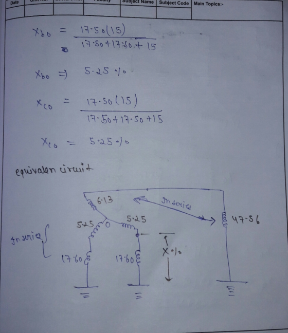 SuBjct Name Subject Code Main Topics:- Date U 17.56 ( 15 ) xco 6 equvaln tirtui+ e 47-56 525 ㄨ小 17.60 + 60