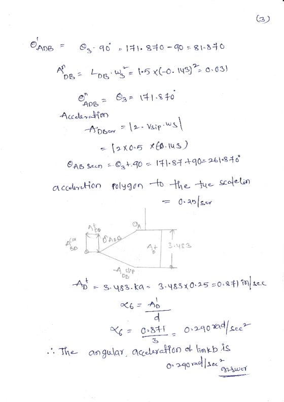 The angular, acelyaHon ot liakb is
