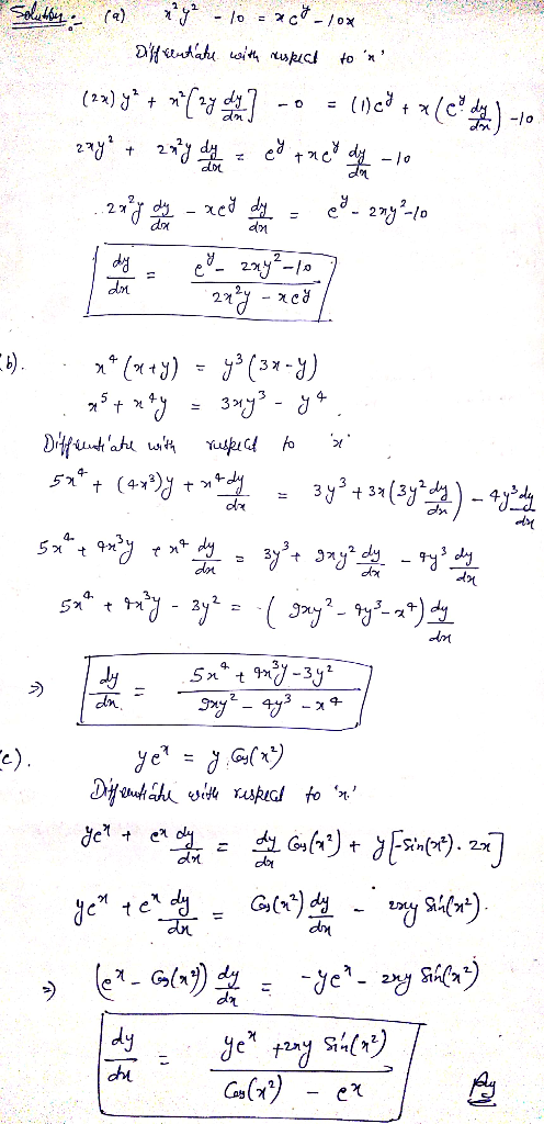 Saledes(e) ozc-/ox to x ( -lo e3- 2y 2-10 2 dn n2 3y4 - Dfnah w Yuskiffo 5 t - ?j°dj dn dn 52 dn. e) Dutahwiuskucl fo dr G)